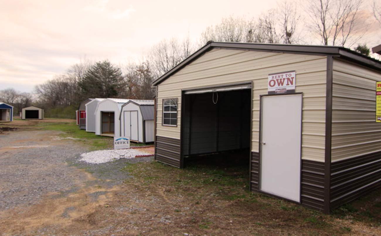 Rent-To-Own A Storage Building in Tennessee